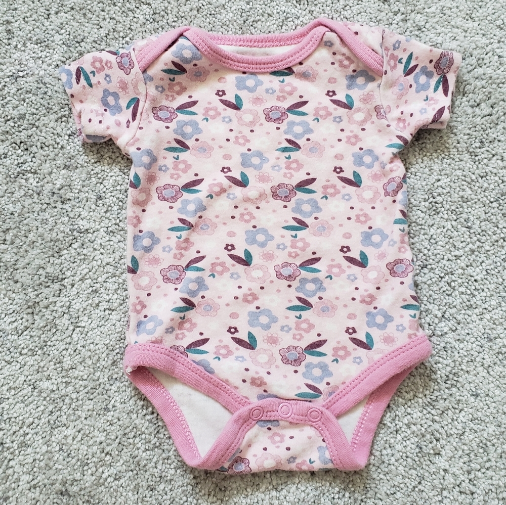 Floral onsie